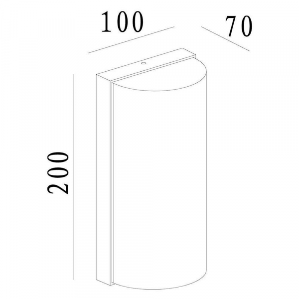 Настенный светильник Deko-Light Grumium round III 620130