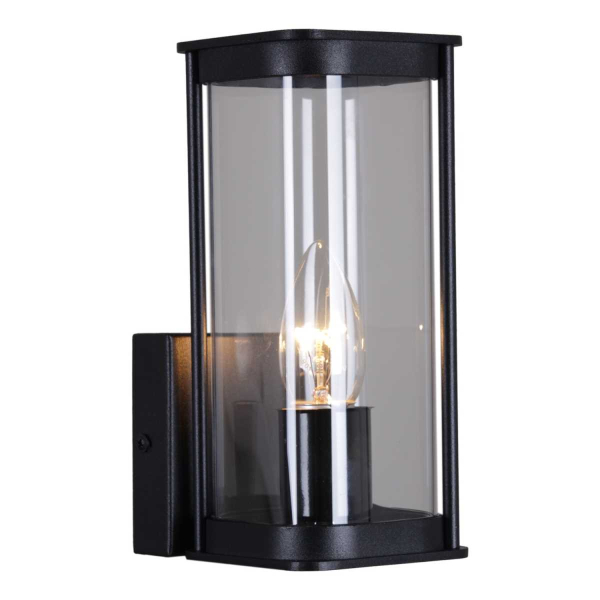 Уличный настенный светильник Reluce 08337-9.2-001JH E27 BK RLOS