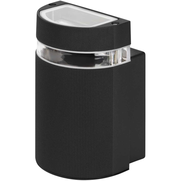 Светильник уличный настенный ЭРА «Адрия» GBW-102-BL-0160 230В 1хGU10 IP54 вверх черный Б0069593