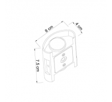 Уличный настенный светодиодный светильник Arte Lamp Bosto A3122AL-2WH