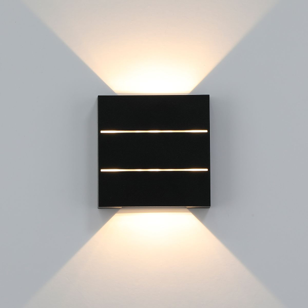 Уличный настенный светильник Uniel ULU-P31B-4W/4000K IP65 BLACK UL-00013619