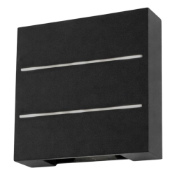 Уличный настенный светильник Uniel ULU-P31B-4W/4000K IP65 BLACK UL-00013619