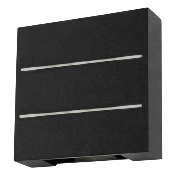 Уличный настенный светильник Uniel ULU-P31B-4W/4000K IP65 BLACK UL-00013619