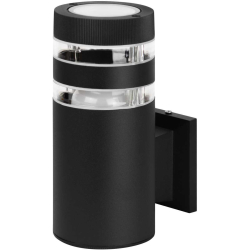 Светильник уличный настенный ЭРА «Адрия» GBW-102-BL-0200 230В 1хЕ27 IP54 вверх черный Б0069594