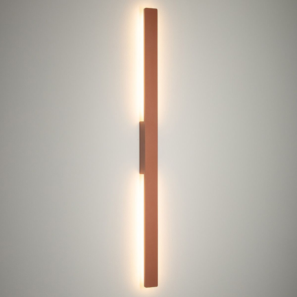 Уличный настенный светильник Nowodvorski Demi Led M Brick red 11557