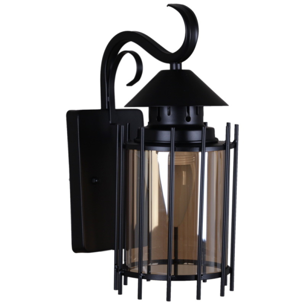 Уличный настенный светильник Reluce 08284-9.2-001U BK RLOS