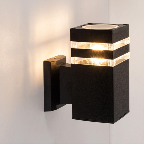 Уличный настенный светильник Arte Lamp Hadar A4421AL-1BK