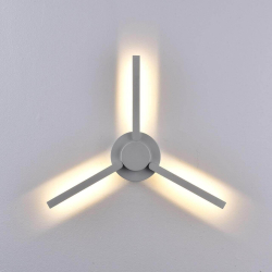 Уличный настенный светодиодный светильник Elektrostandard 1665 Techno LED Lever белый a040501