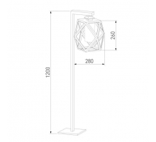 Уличный светильник Elektrostandard Ambra 35133/F черный a056235