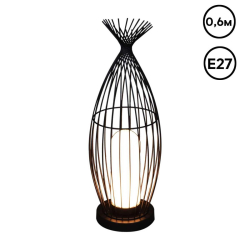 Уличный светильник Reluce 09981-0.7-001JH 0.6M E27 BK RLOS