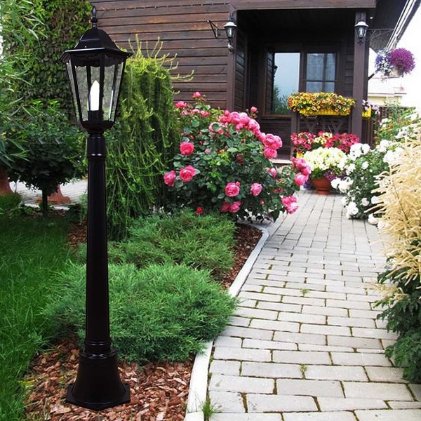 Уличный светильник Reluce 08020-0.7-001L 0,8m  BK