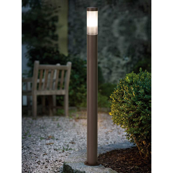 Уличный напольный светильник с датчиком движения Eglo Helsinki 900987