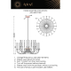 Подвесная светодиодная люстра Aployt Dominisia APL.852.07.80