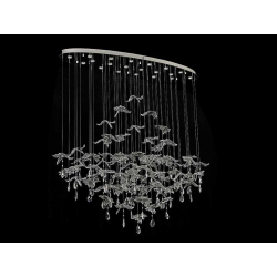 Подвесная люстра Newport 8220/140 С oval chrome М0071691