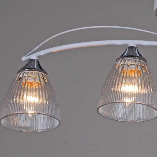 Потолочная люстра Reluce 87360-0.3-04 WH+CR