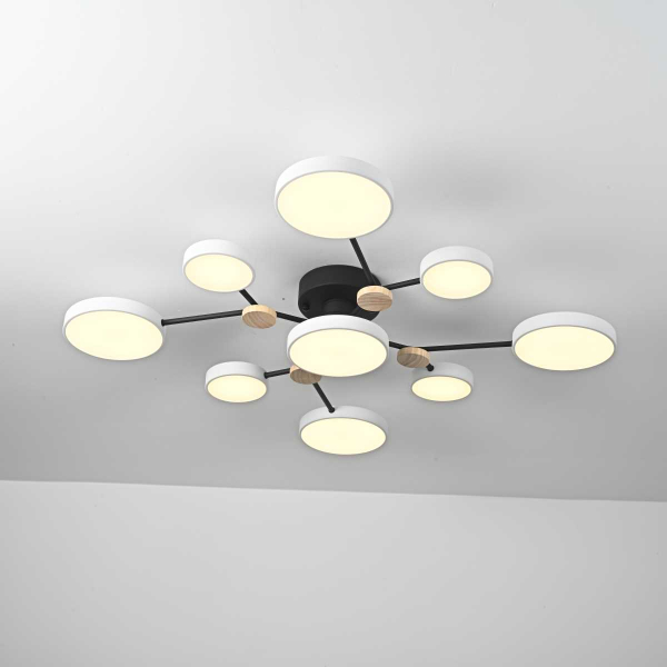 Потолочная люстра Imperium Loft Gamma D98 White 223762-23