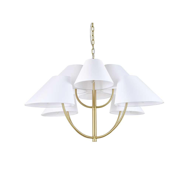 Люстра NEWPORT 3928/С brass