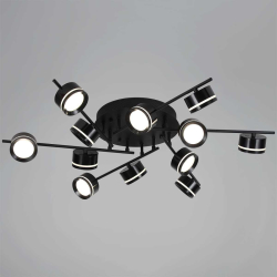 Потолочная люстра Reluce 10590-0.3-12 Black