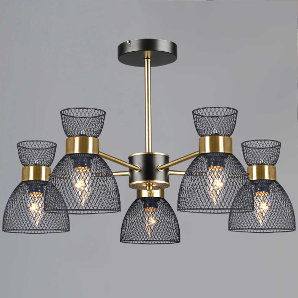 Люстра Reluce 39760-0.3-05 COP+BK