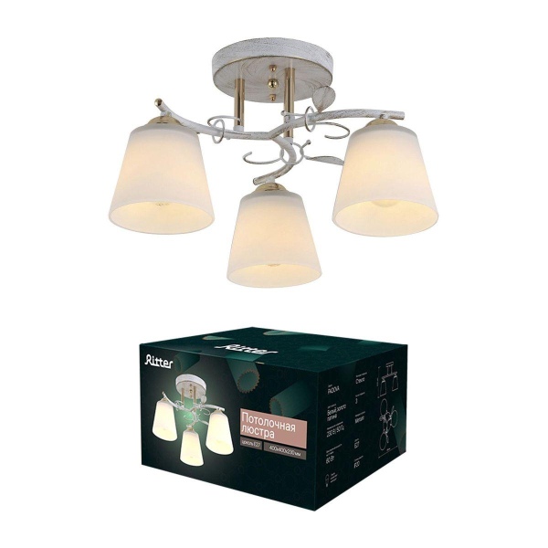 Потолочная люстра Ritter Padova 52511 0 Потолочная люстра Ritter Padova 52511 0