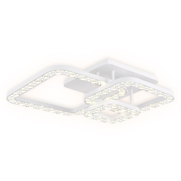 Потолочная светодиодная люстра Ambrella light Ice FA162 Потолочная светодиодная люстра Ambrella light Ice FA162