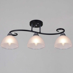 Потолочная люстра Reluce 66360-0.3-03 BK+CR