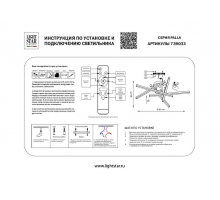 Потолочная светодиодная люстра Lightstar Palla 739033
