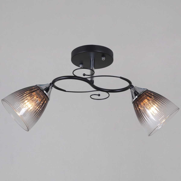 Потолочная люстра Reluce 13560-0.3-02 BK+CR