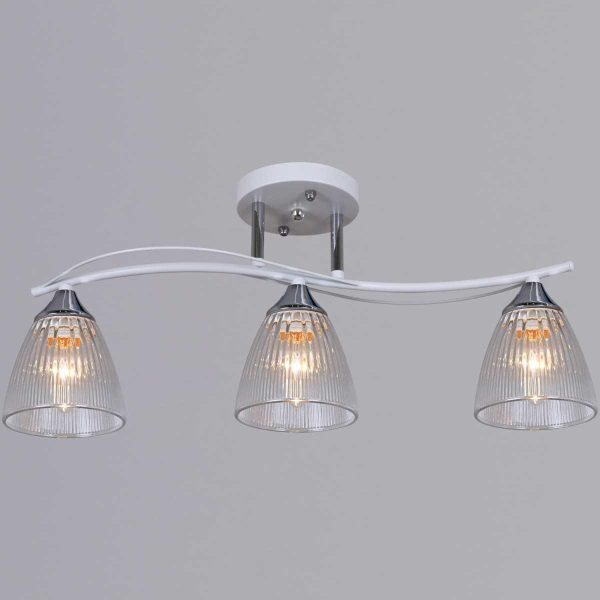 Потолочная люстра Reluce 87360-0.3-03 WH+CR