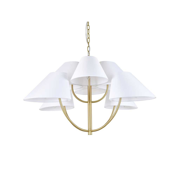 Люстра NEWPORT 3928/С brass