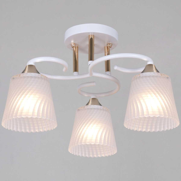 Потолочная люстра Reluce 06360-0.3-03 WH+FG