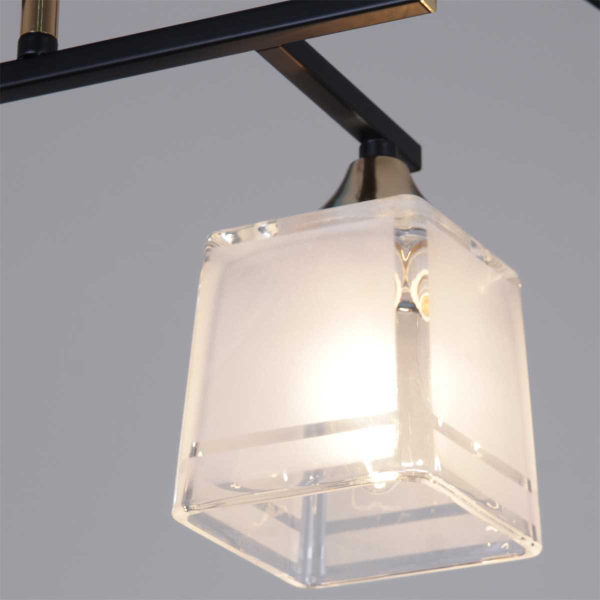 Потолочная люстра Reluce 46460-0.3-02 BK+FG