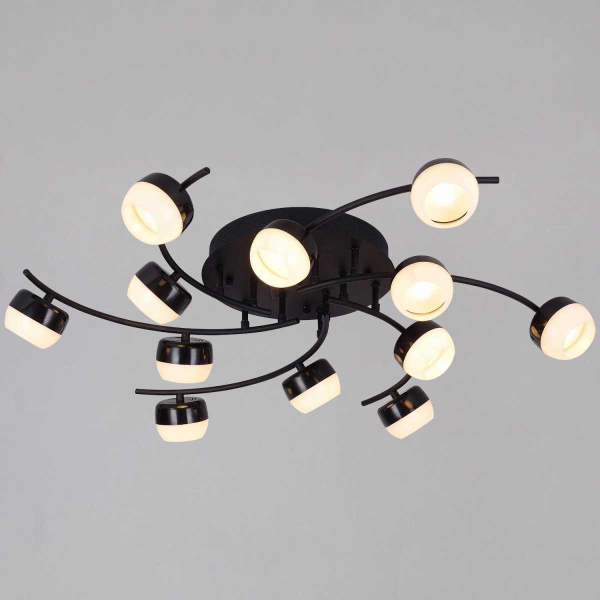 Потолочная люстра Reluce 90590-0.3-12 Black