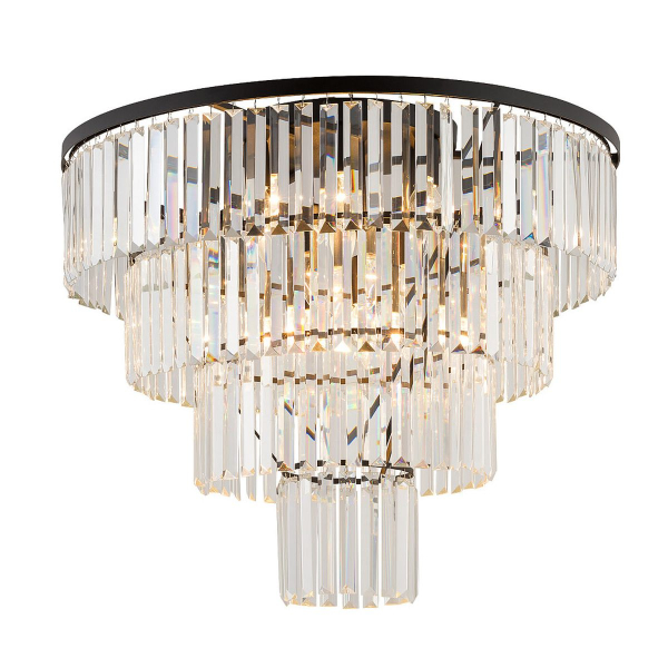 Потолочная люстра Nowodvorski Cristal L Black 7630