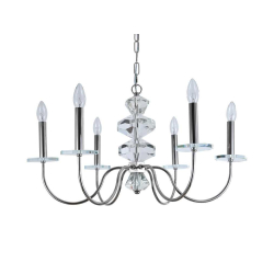 Люстра NEWPORT 3876/С nickel