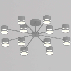 Люстра Reluce 89730-0.3-12 GX53 GREY