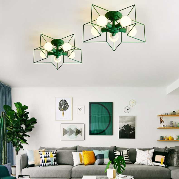 Потолочная люстра Imperium Loft Asteri Green 178357-26