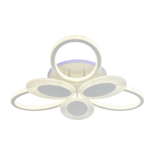 Потолочная светодиодная люстра Profit Light 5889/3+3A WHT Потолочная светодиодная люстра Profit Light 5889/3+3A WHT