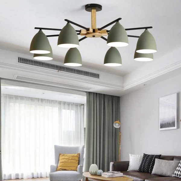 Потолочная люстра Imperium Loft Noa 8 Mint 183468-26