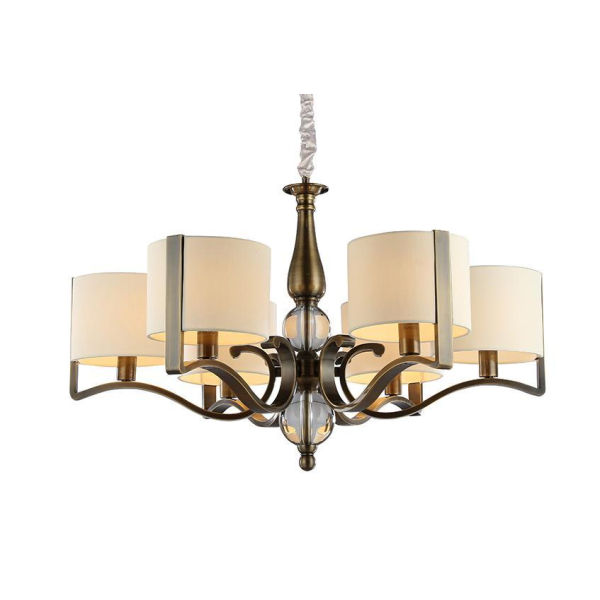 Люстра NEWPORT 31305+1/C black brass