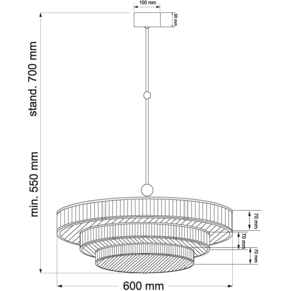 Потолочная люстра KUTEK LAVONE LAV-ZW-10(ZM)60/44/31 Потолочная люстра KUTEK LAVONE LAV-ZW-10(ZM)60/44/31