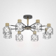 Потолочная люстра Imperium Loft Corf B3 Black 8 Lamps 189477-26