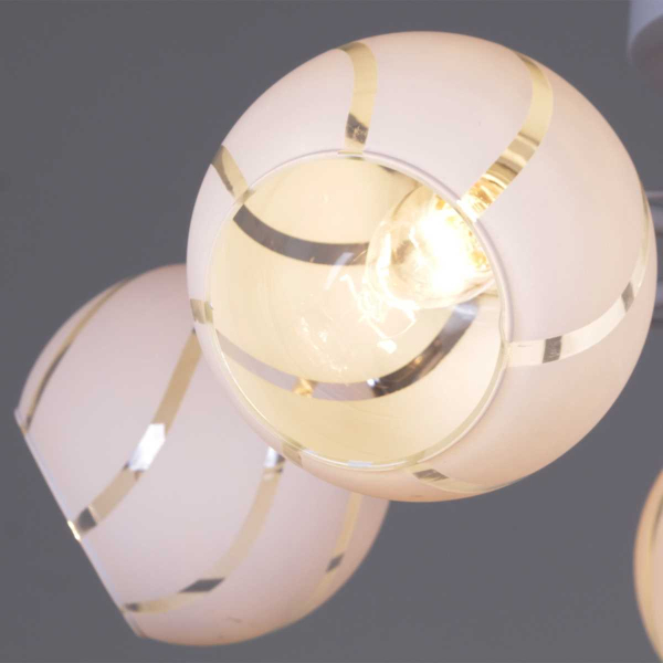 Потолочная люстра Reluce 99360-0.3-05 WH+CR