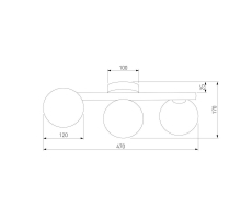 Потолочная люстра TK Lighting 10269 Estera Wood