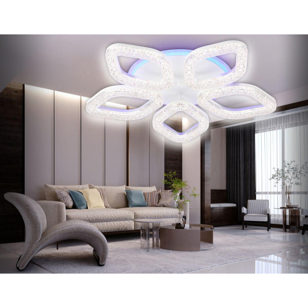 Потолочная светодиодная люстра Ambrella light Acrylica Original FA3925