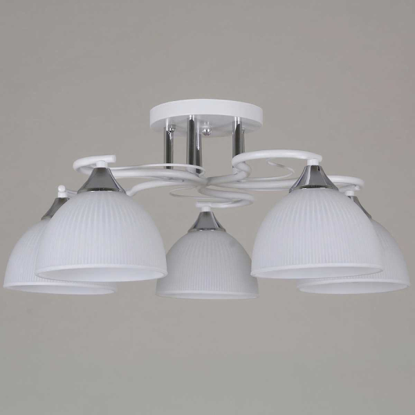 Потолочная люстра Reluce 85460-0.3-05 WH+CR