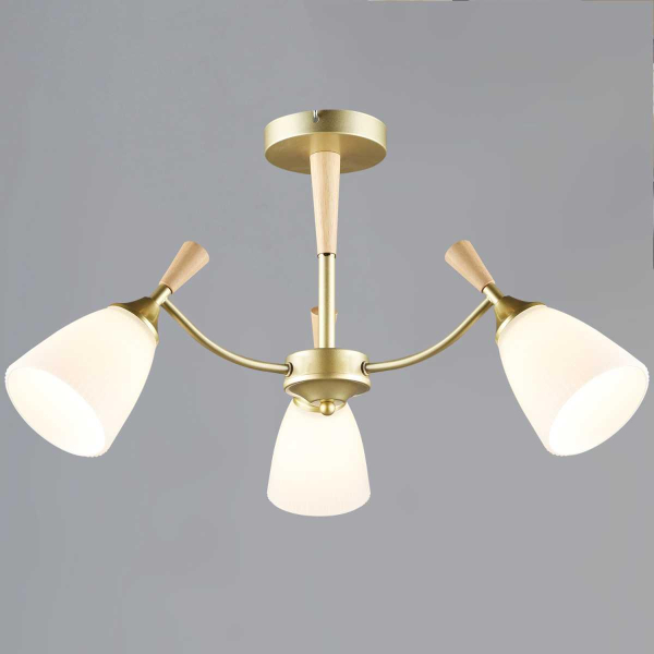 Люстра Reluce 38960-0.3-03 GD+WOOD