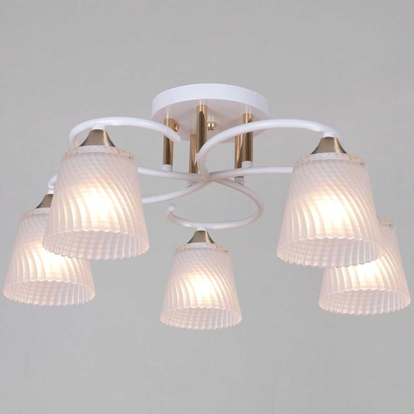 Потолочная люстра Reluce 06360-0.3-05 WH+FG