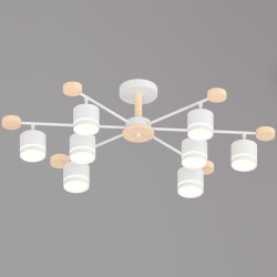 Потолочная люстра Reluce 78730-0.3-08 GX53 WH+WOOD