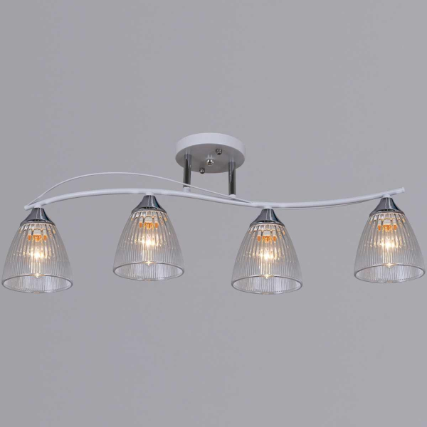 Потолочная люстра Reluce 87360-0.3-04 WH+CR